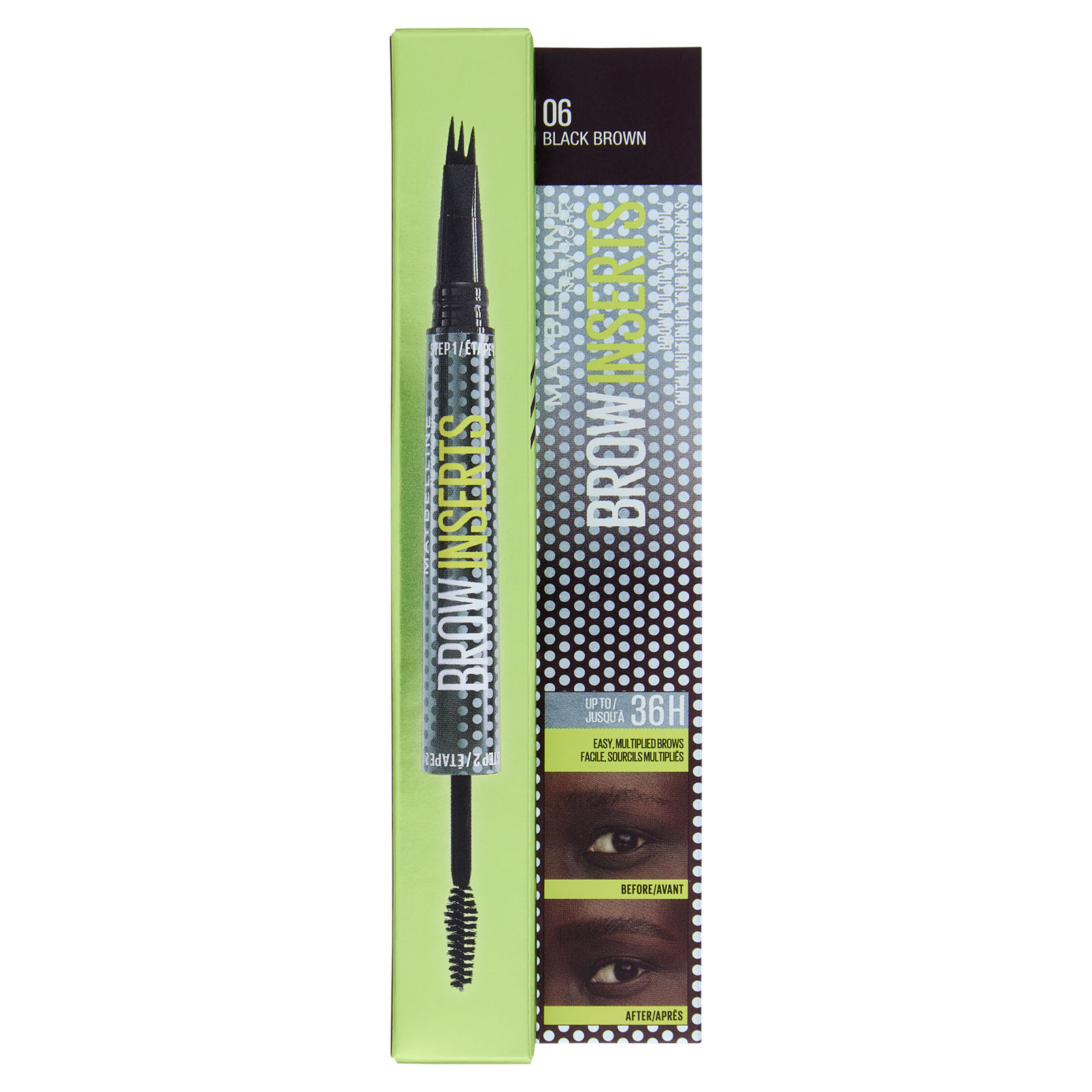 Brow Insert - Penna Moltiplica Sopracciglia Ack brown 06