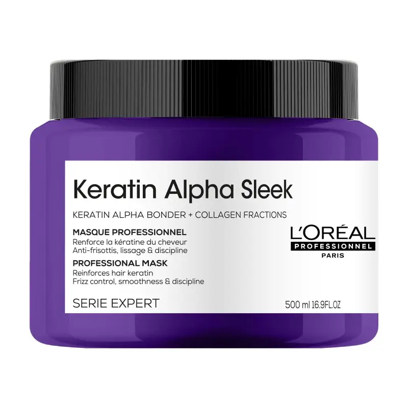 L'Oréal Professionnel Keratin Alpha Sleek - Mask - 500 ml