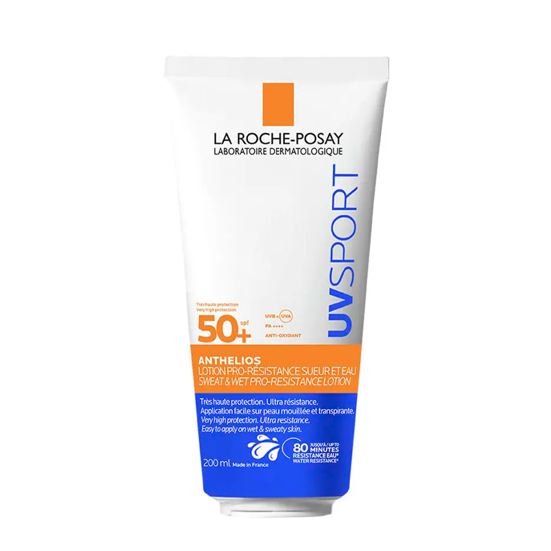 La Roche Posay Corpo Anthelios Uvsport Wet Skin Lozione invisibile SPF50+