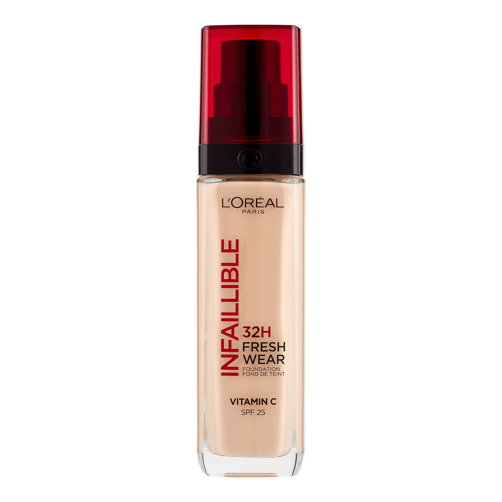 Infaillible 32h Fresh Wear, Fondotinta Liquido, Protezione Spf25, 30 Ml 20 ivoire