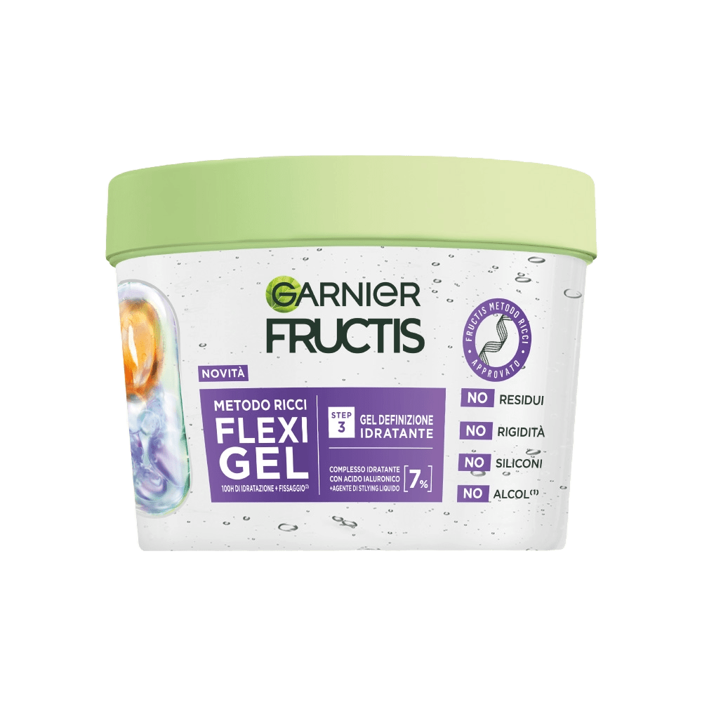 Garnier Fructis - Metodo ricci FlexiGel 370 ml
