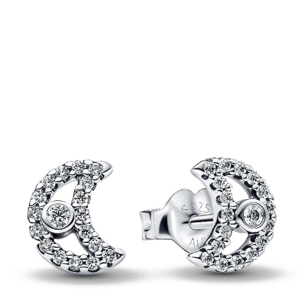 Pandora Orecchini Orecchini a bottone Bright Moon 294257C01
