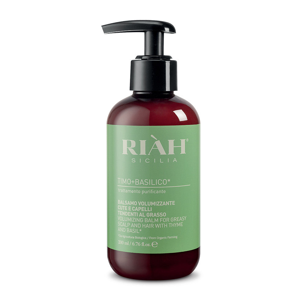 BALSAMO VOLUMIZZANTE CUTE E CAPELLI TENDENTI AL GRASSO 200ml