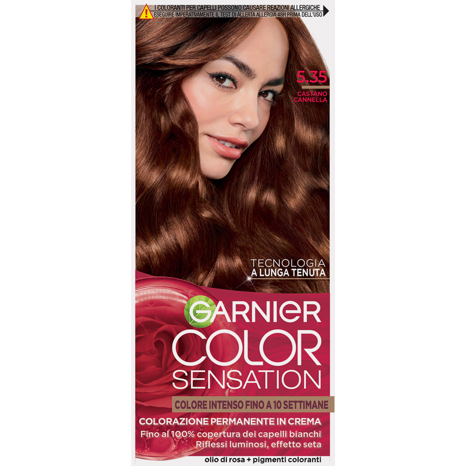 Color Sensation Colorazione Permanente In Crema 5.35 Castano Cannella