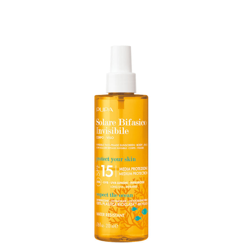 Solare Bifasico Invisibile SPF 15 Viso/Corpo 200 ML - 200 ML
