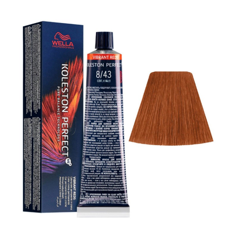 Wella Koleston - 8/43 Biondo Chiaro Rame Dorato
