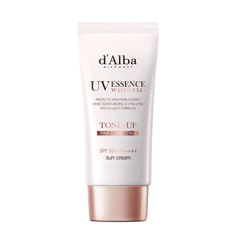 D'alba Creme Solari Viso UV Essence Waterfull+ SPF50+ Lozione solare tonificante e protettiva
