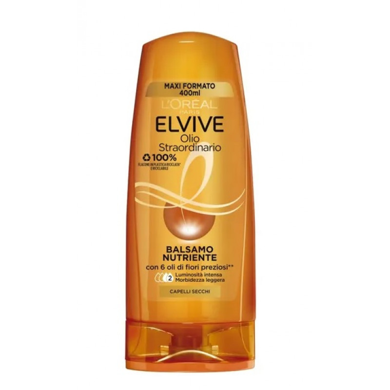 L'Oréal Elvive - Balsamo nutriente Olio straordinario 400 ml