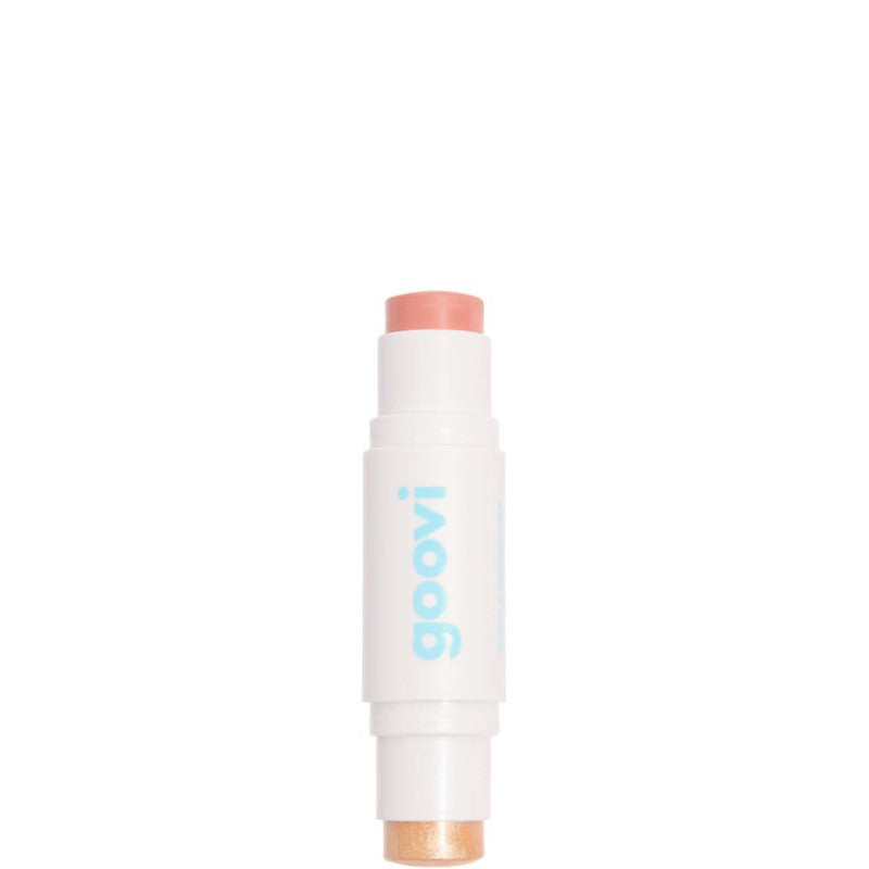 Goovi Blush & Highlighter Stick Duo - Cheeks a Match! - N. 01 PASTEL BONNE MINE