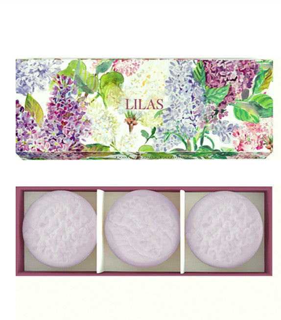 Lilas 3 Soaps paper Box 3x75gr.