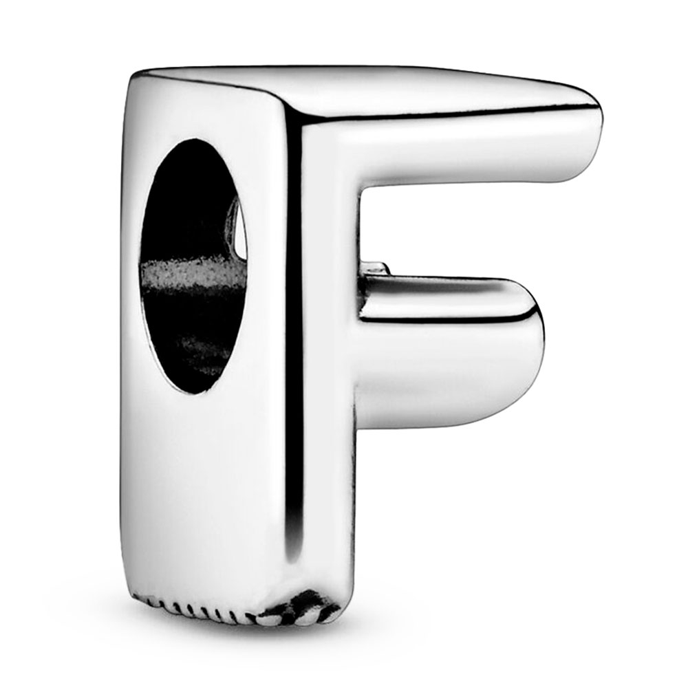 Pandora Charms Ciondolo in argento sterling con lettera F 797460
