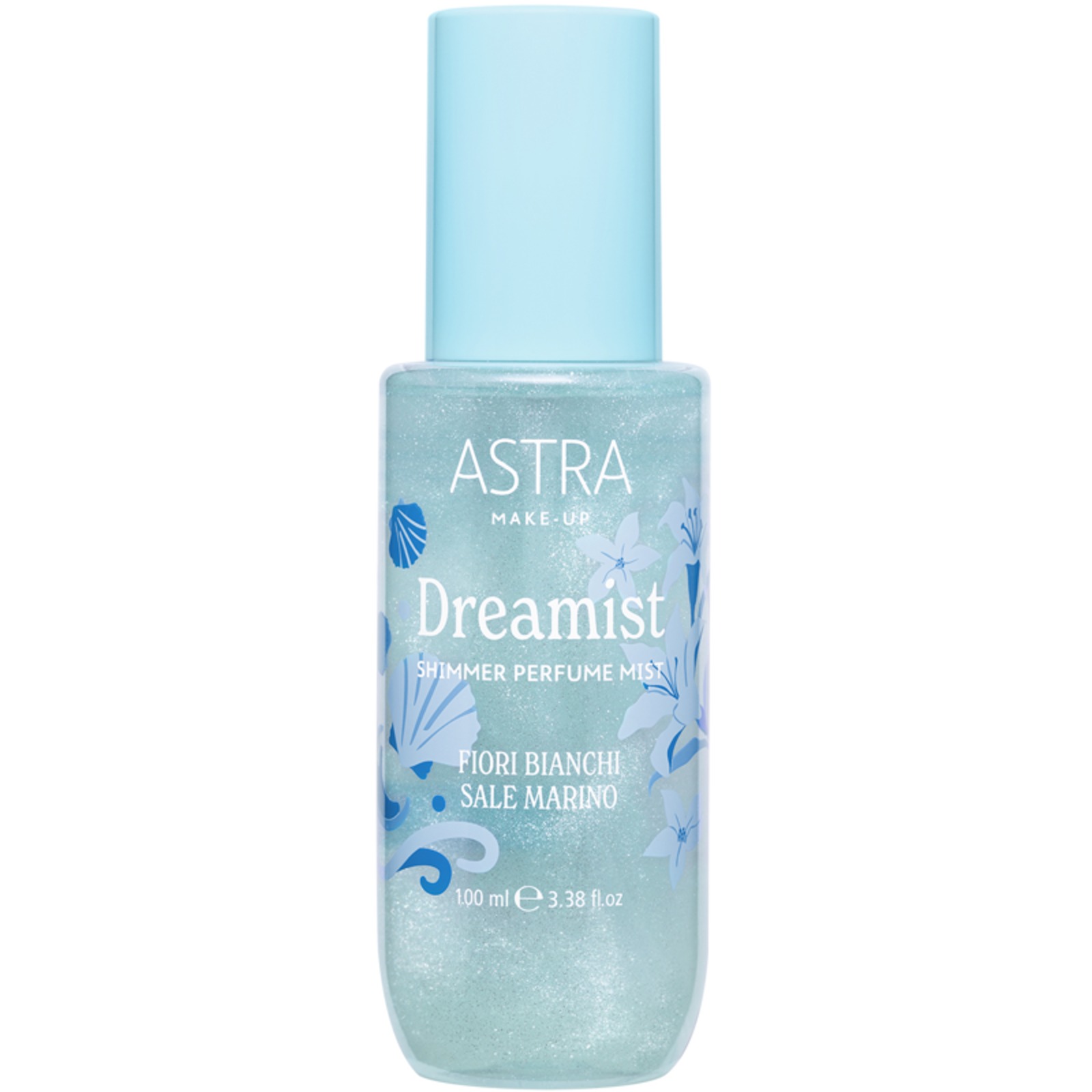 Dreamist Shimmer Perfume Mist Acqua Profumata Luccicante 03 Fiori Bianchi & Sale Marino 100 ml