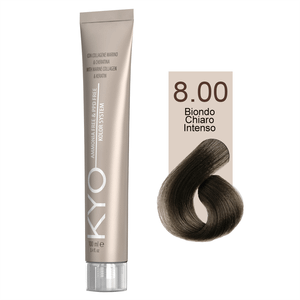 Kyo Ammonia Free e PPD Free Tinta Capelli - 8.00 Biondo Chiaro Intenso