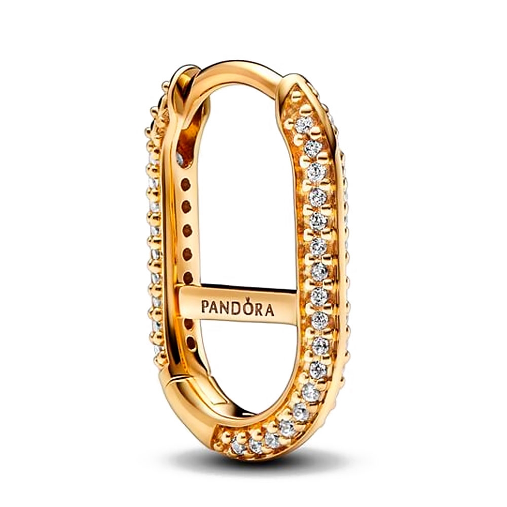 Pandora Orecchini Orecchino a maglia in Pavé Pandora ME 269682C01