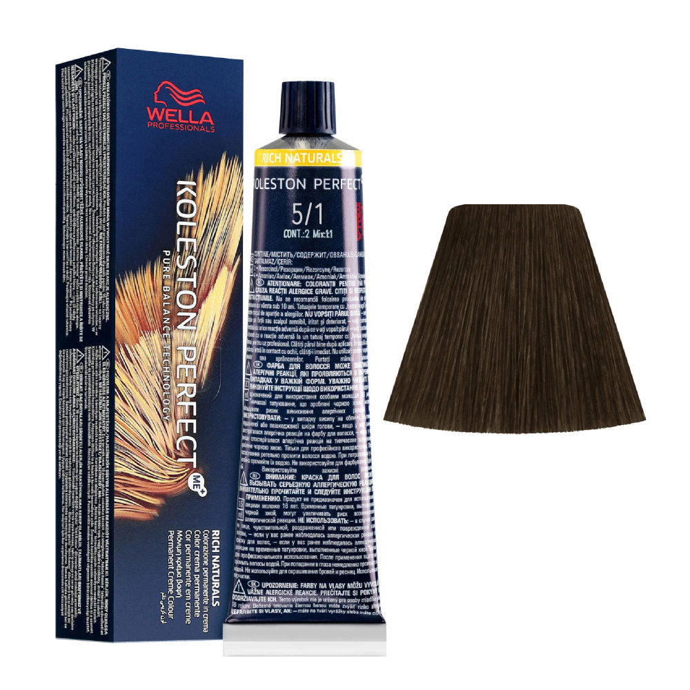 Wella Koleston Perfect - 5/1 Castano Chiaro Cenere