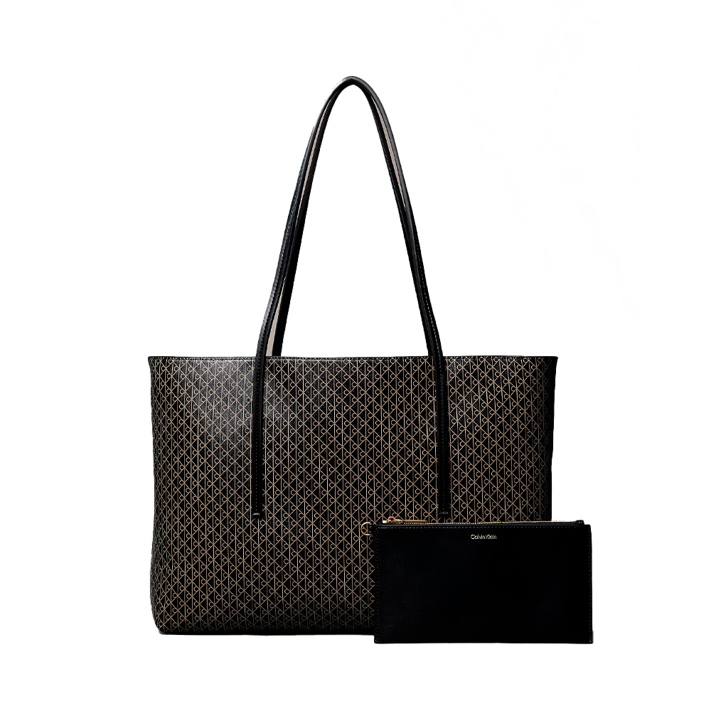 Calvin Klein Jeans Borse da donna, articoli da toeletta e valigie Borsa tote foderata con logo iconico e tasca