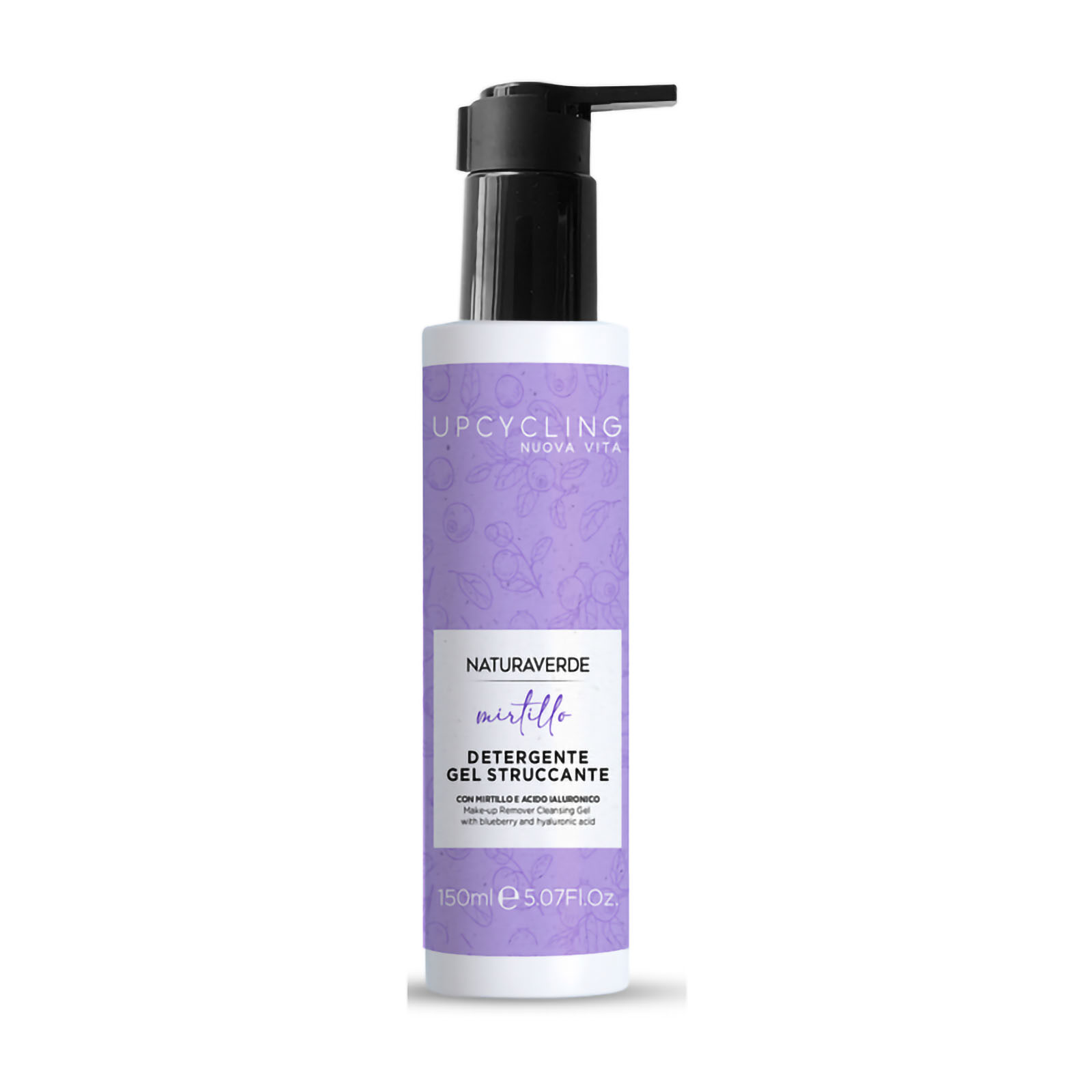 Detergente Gel Struccante Con Mirtillo E Acido Ialuronico 150 ml