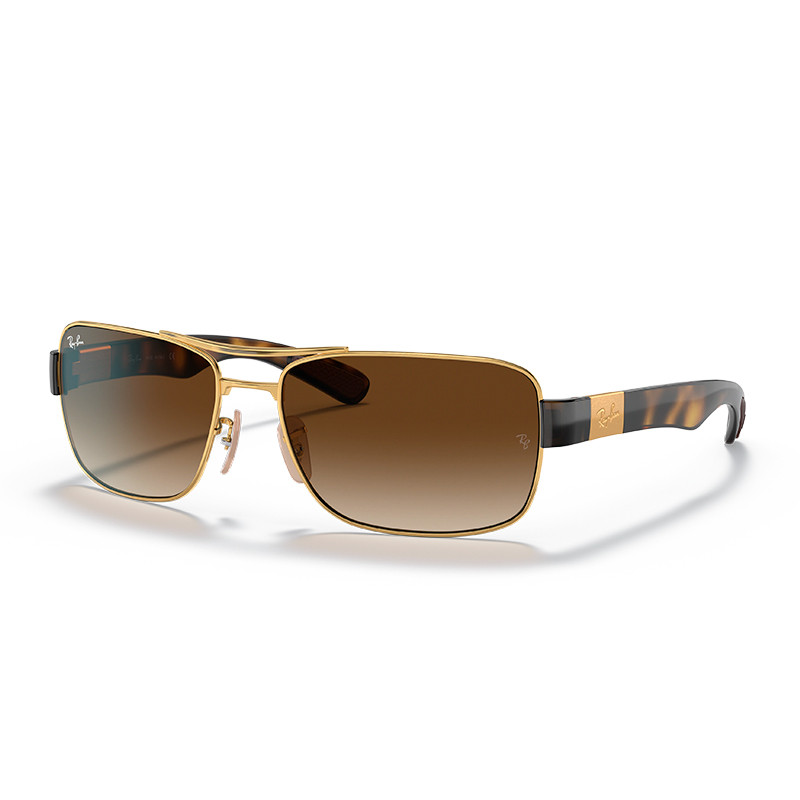 Ray-ban Occhiali da sole per uomo Rb3522 001/13 arista brown gradient