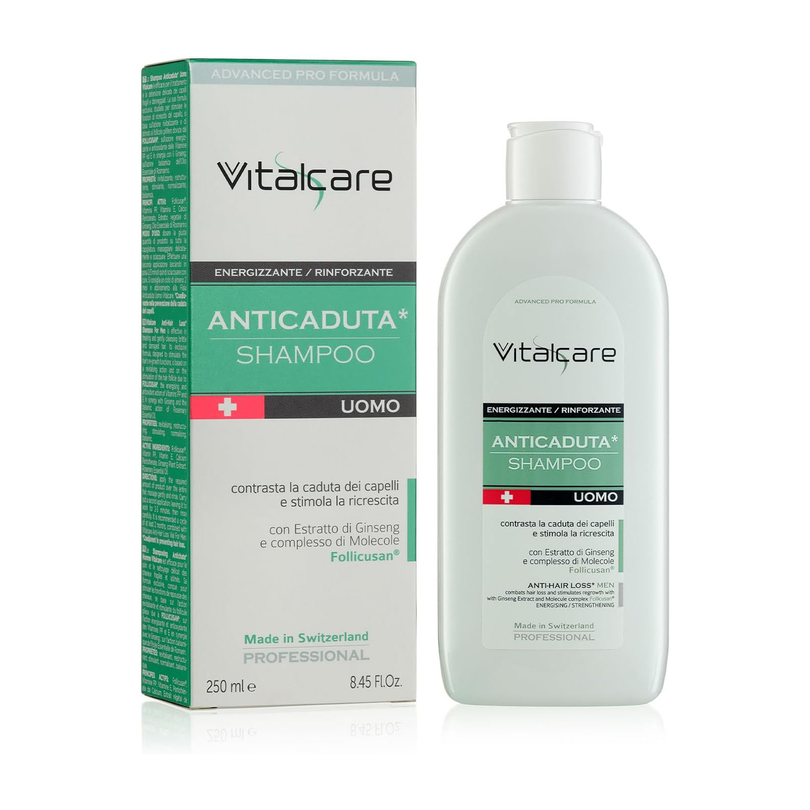 Shampoo Anticaduta Uomo Energizzante E Rinforzante 250 ml