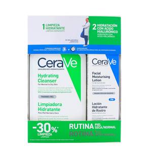 Cerave Trattamenti Viso Hydrating Set Pacchetto detergente idratante