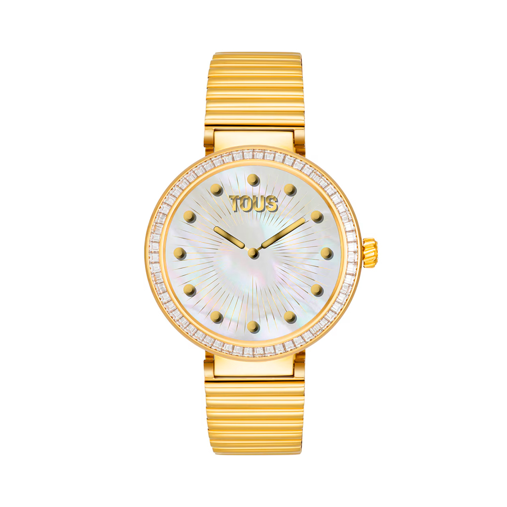 Tous Orologi da donna Smartwatch S-CONNECT con bracciale in acciaio e zirconi