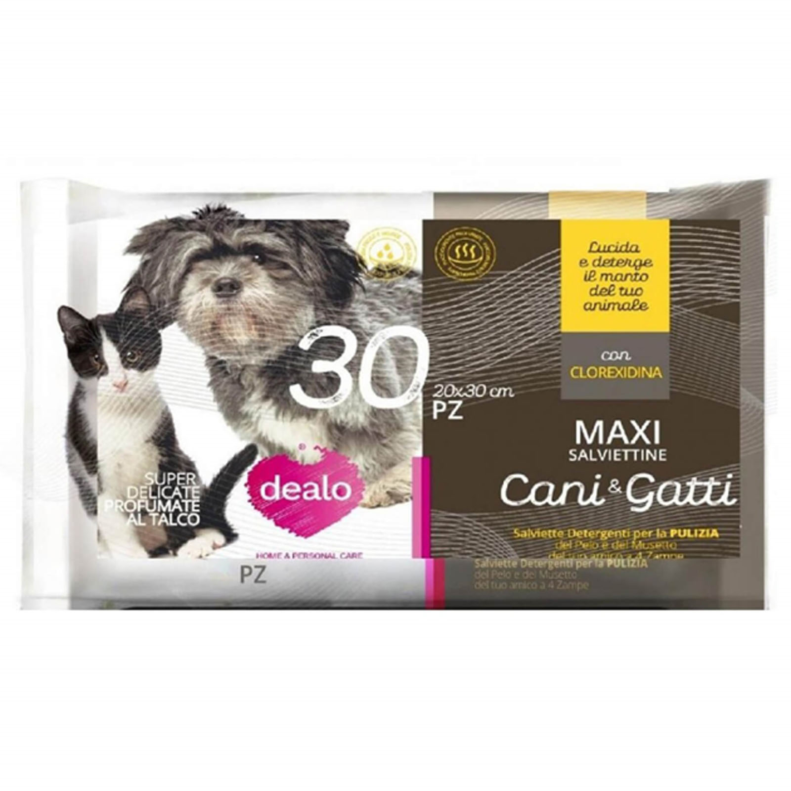 Salviettine Cani & Gatti Xl 72 Pz