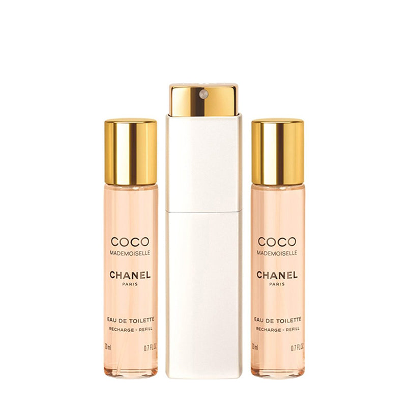 Coco Mademoiselle - Eau de Toilette - 3x20 ML Twist & Spray
