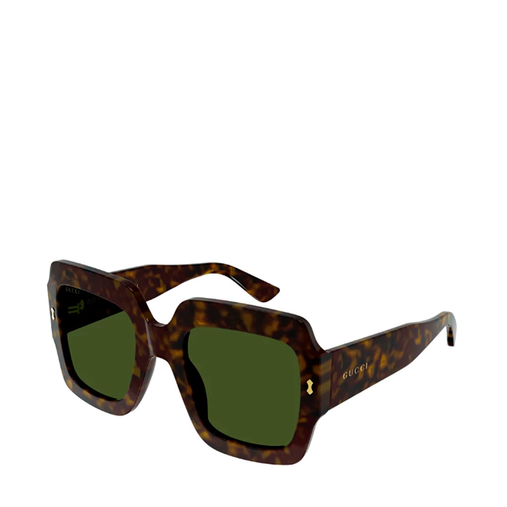 Gucci Eyewear Occhiali da sole da donna Occhiali da sole Gucci Oversize Square color avana GG1111S