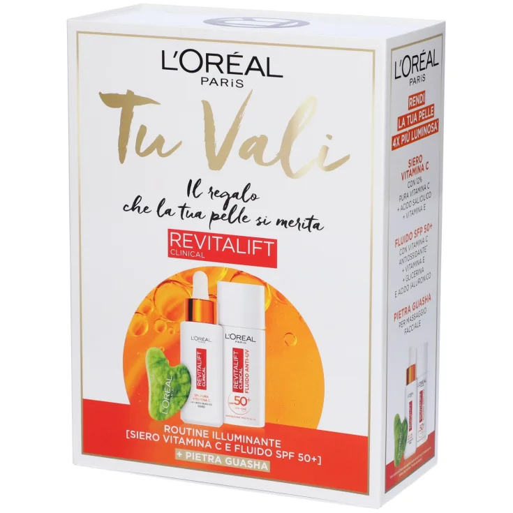 Cofanetto L'Oréal Paris Tu Vali - Revitalift Clinical