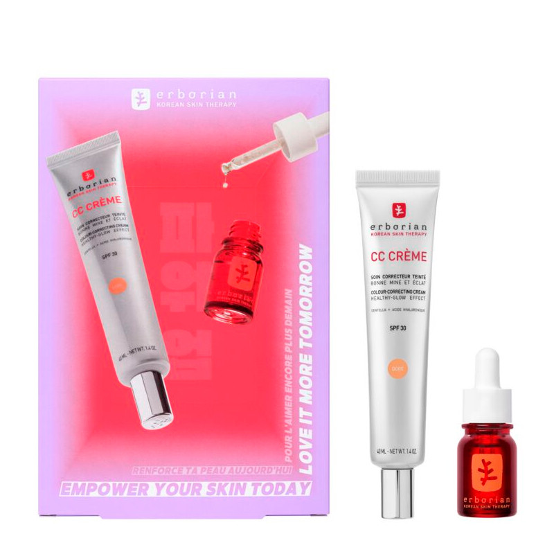 Erborian Trattamenti Viso Skin Teraphy CC cream Clair Set