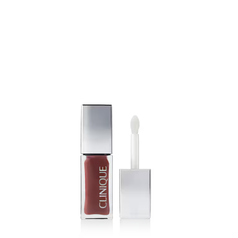 Clinique Pop™ Lip + Cheek Oil in Black Honey, Pink Honey and Nude Honey