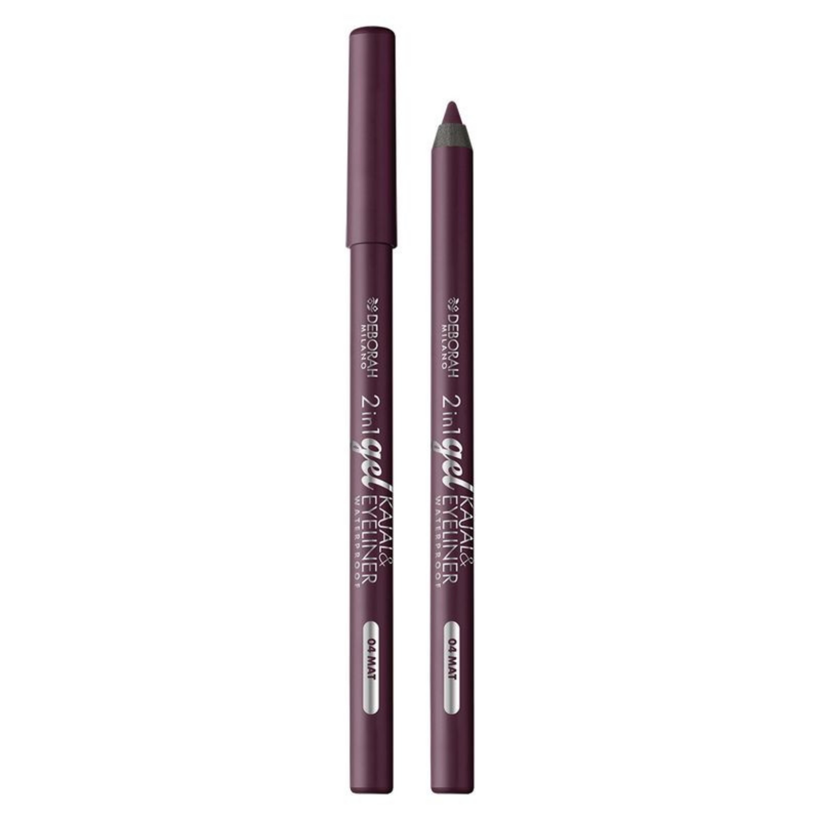 Matita Occhi 2in1 Gel Mat Burgundy 04