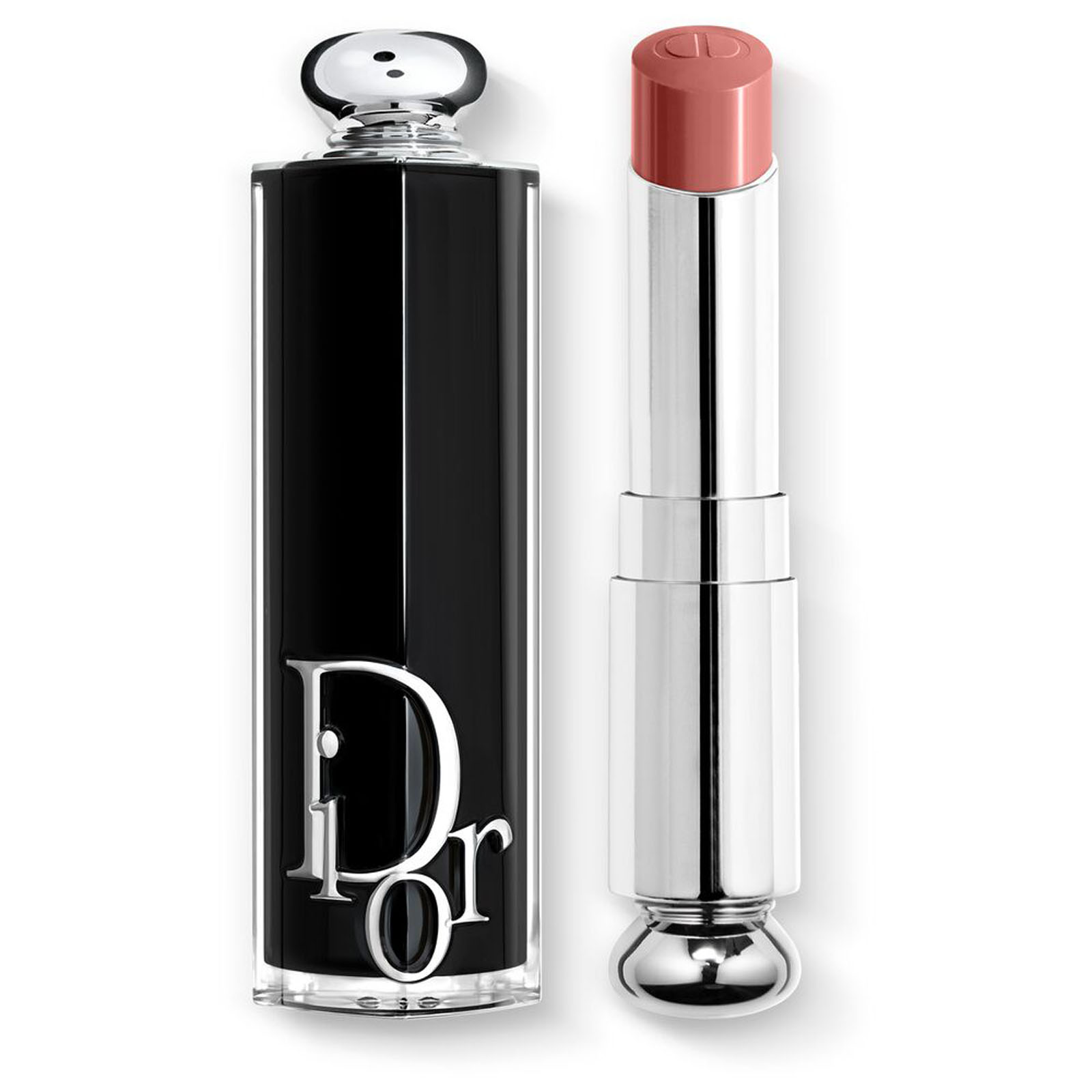 Dior Addict - Rossetto brillante - 90% di origine naturale - Ricaricabile 100 nude look