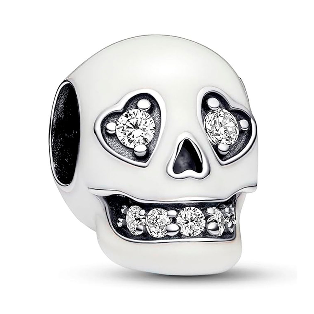 Pandora Charms CIONDOLO TESCHIO LUMINOSO CHE BRILLA AL BUIO 792811C01