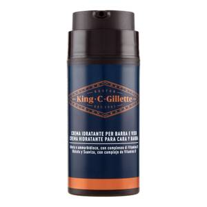 Gillette Crema Idratante Per Barba E Viso, Con Complesso Vitamina B 100 ml