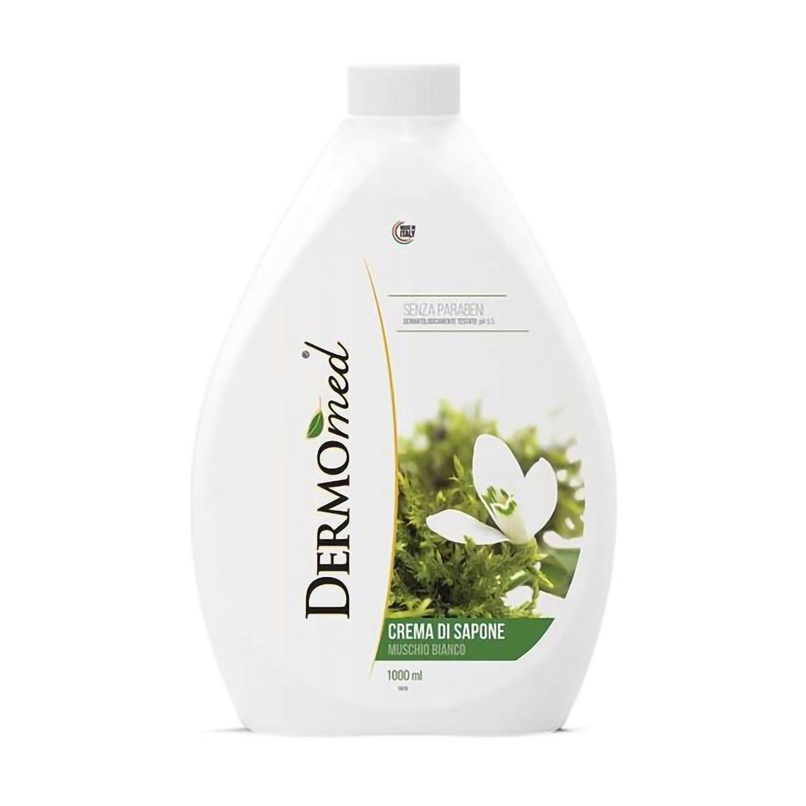 Crema Di Sapone Liquido Mani Muschio Bianco - Ricarica 1000 ml