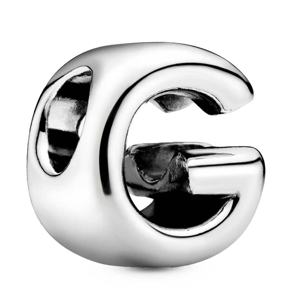 Pandora Charms Ciondolo in argento sterling con lettera G 797461