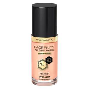 Max Factor All Day Flawless 3 in 1 Fondotinta Liquido - 50 Natural