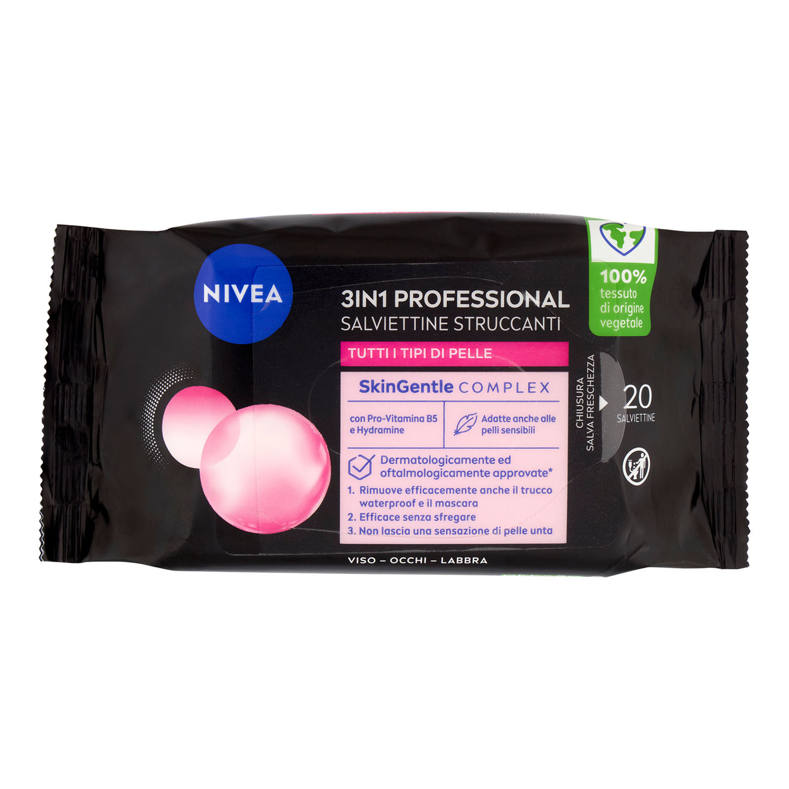 Micellair Skin Breathe Professional Salviettine Struccanti 20 Pz