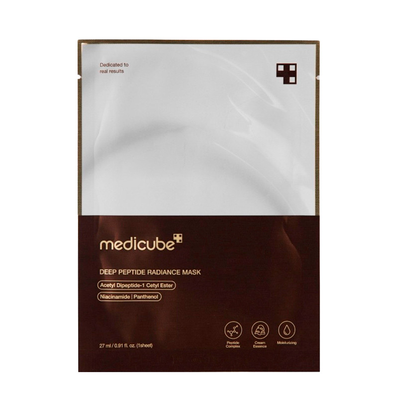 Medicube Trattamenti Viso Deep Peptide Radiance Mask Maschera viso illuminante
