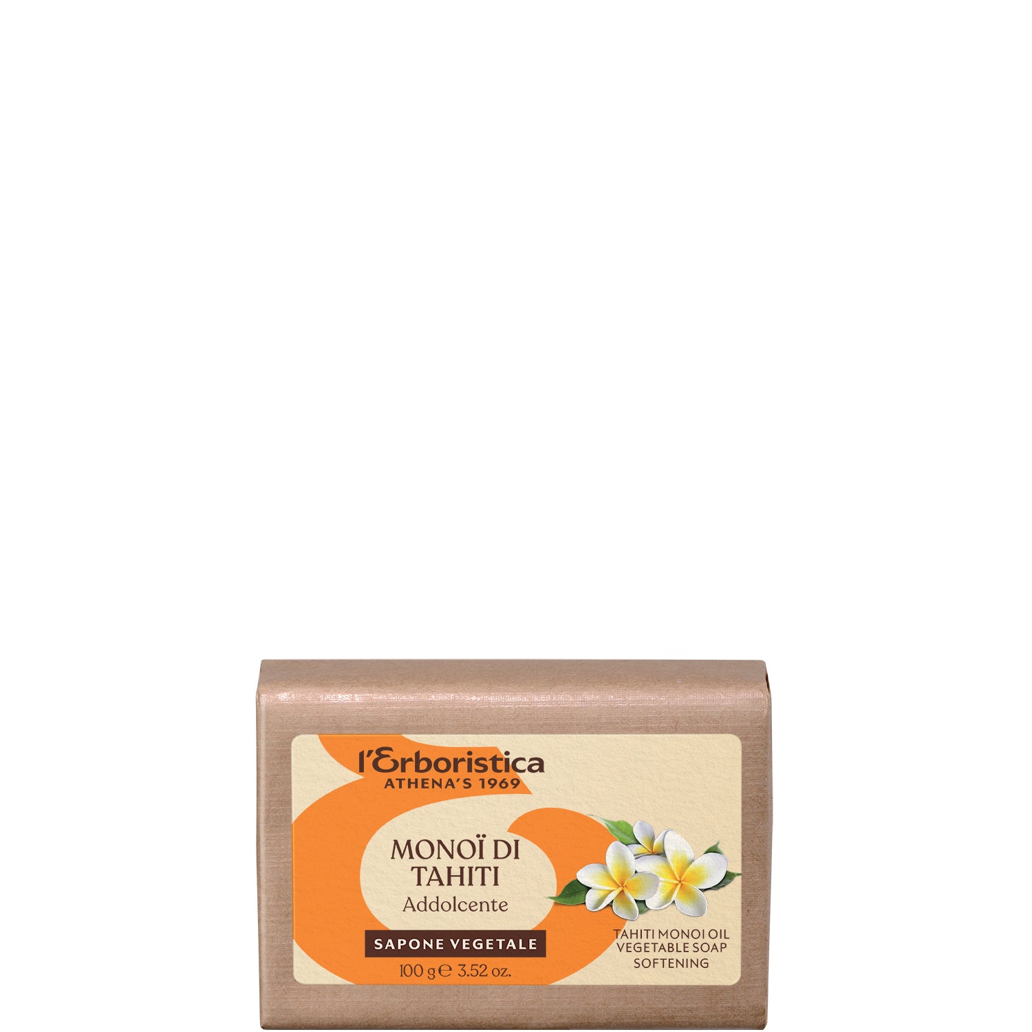 L'Erboristica Monoi di Tahiti Sapone Vegetale - 100 ML