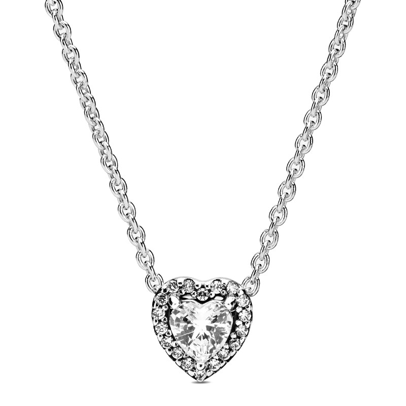 Pandora Collane Embossed Heart Necklace 398425C01
