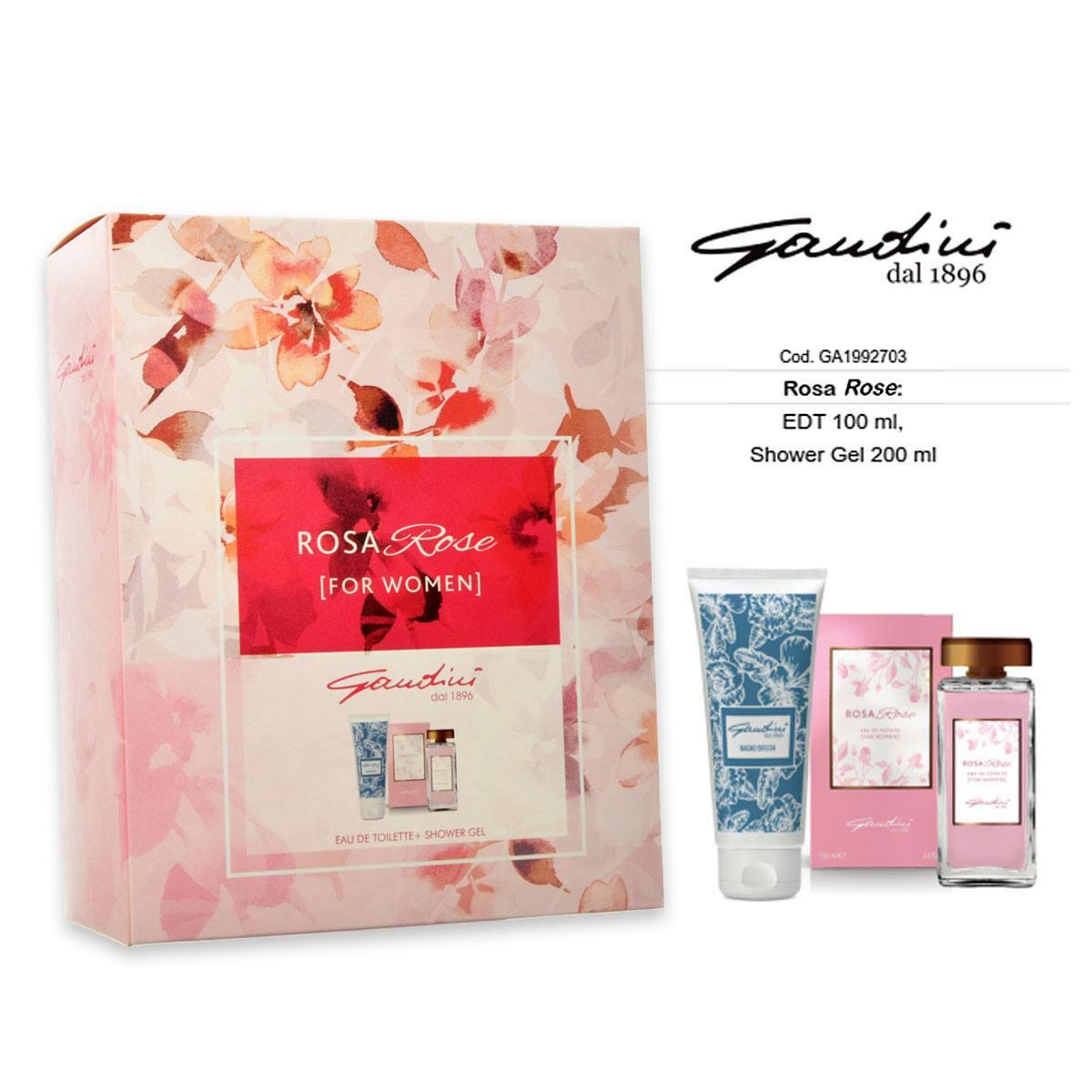 Set Gandini - Rosa Rosé for women EDT 100 ml