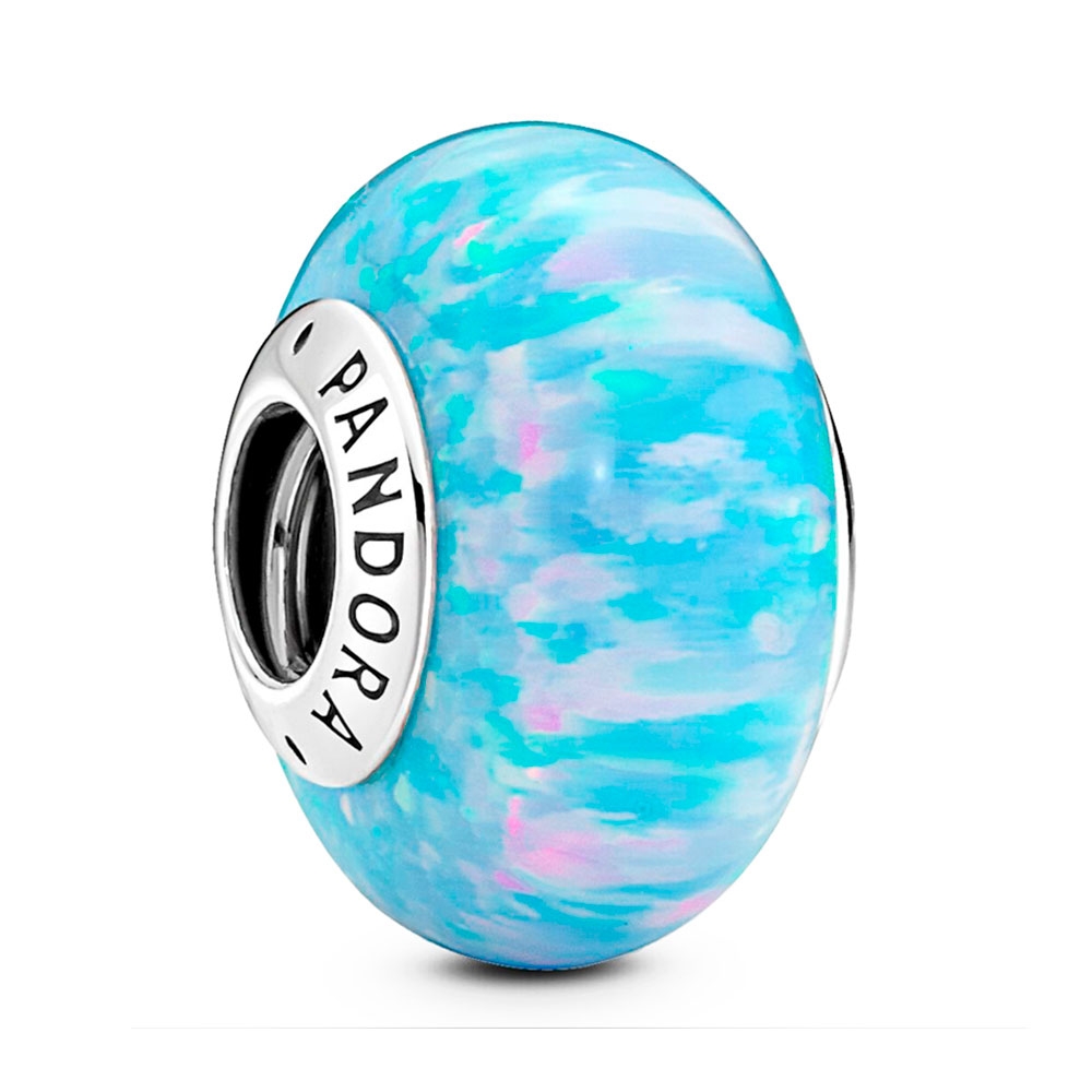 Pandora Charms CIONDOLO BLU OCEANO OPALESCENTE 791691C01