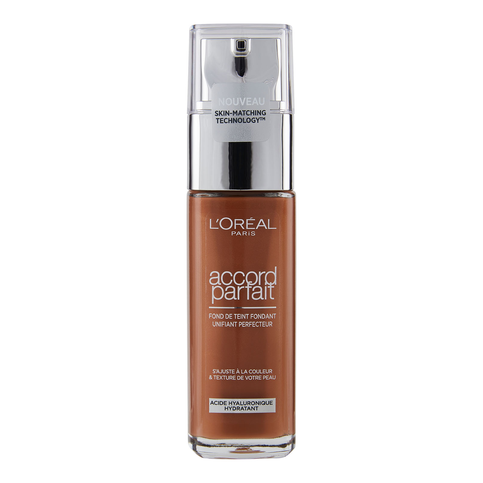 Accord Parfait Fondotinta Liquido con Acido Ialuronico 30ml 8.5d8.5w caramel