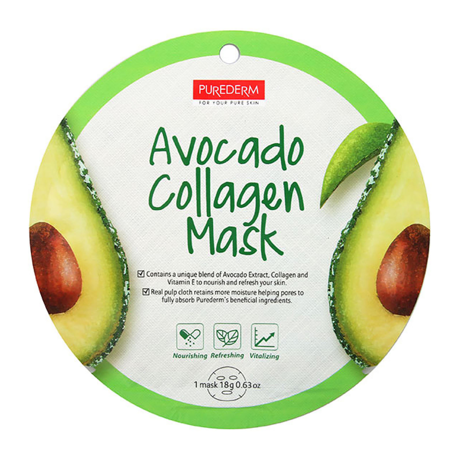 Avocado Collagene - Maschera Viso 18 g
