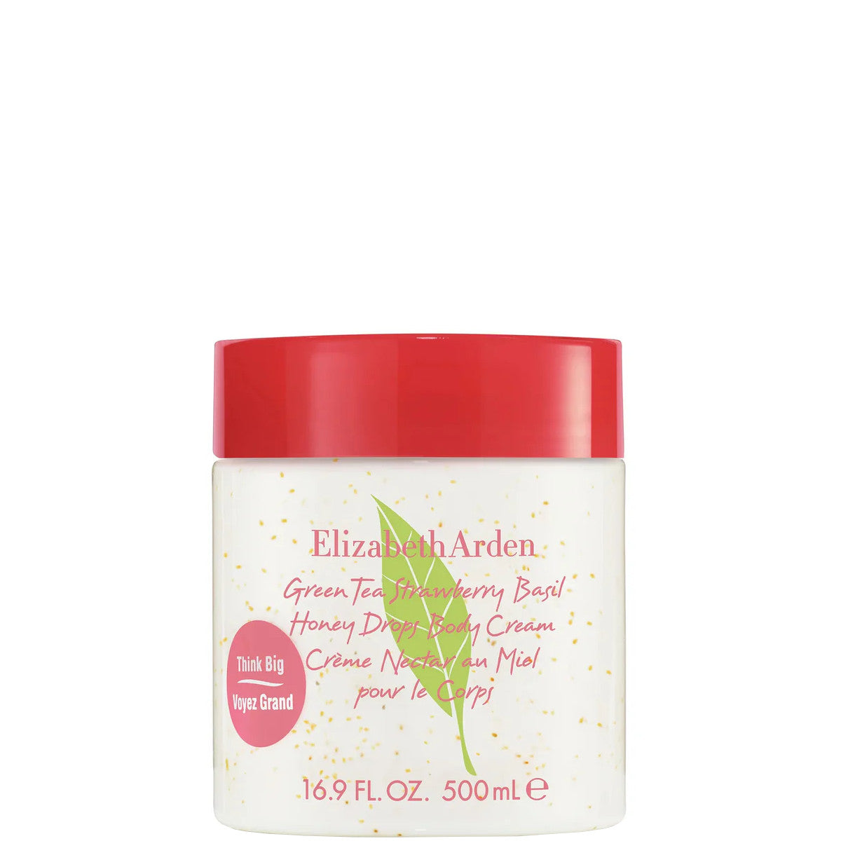 Green Tea Strawberry Basil Honey Drops Body Cream - 500 ML