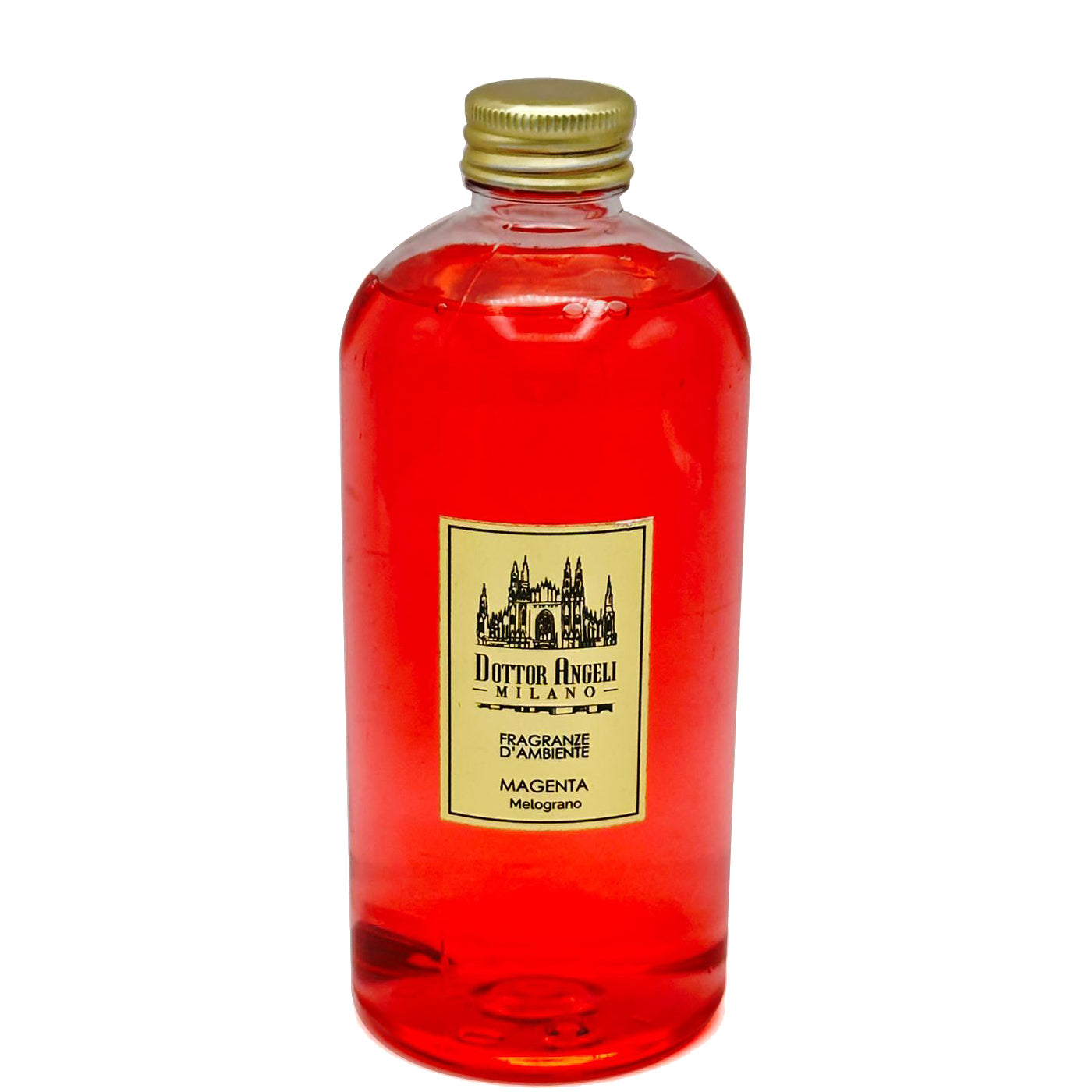 Dottor Angeli Milano Fragranza Ambiente Magenta con Bastoncini - 500 ML RICARICA
