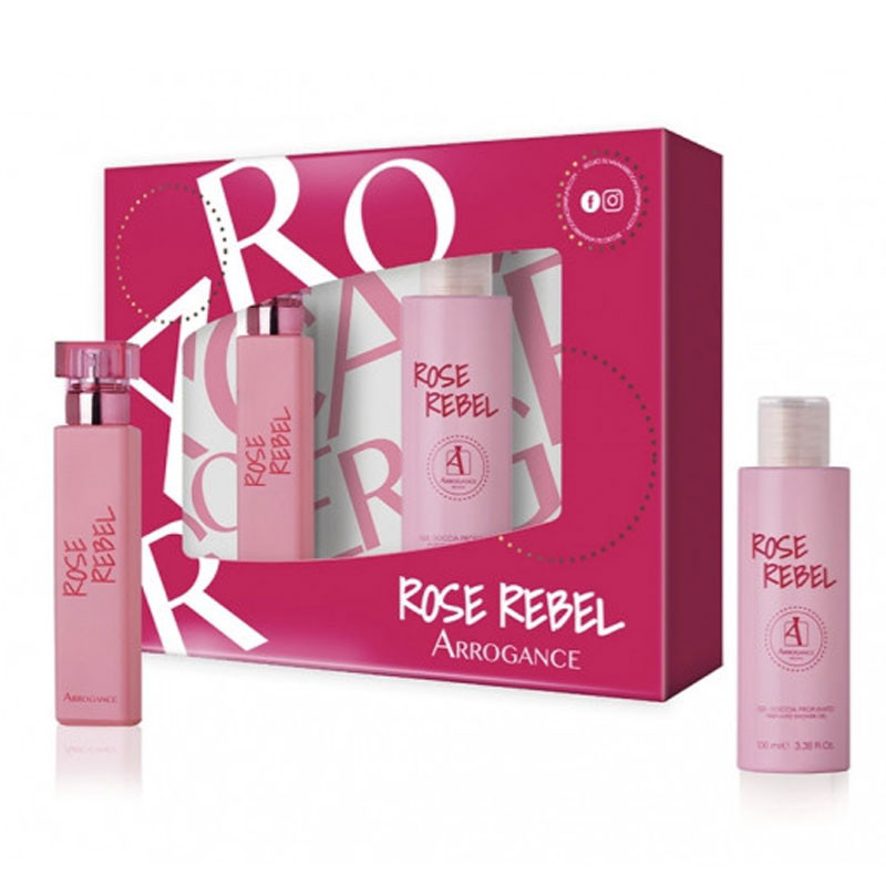 Set Arrogance Rose Rebel - EDT 30 ml