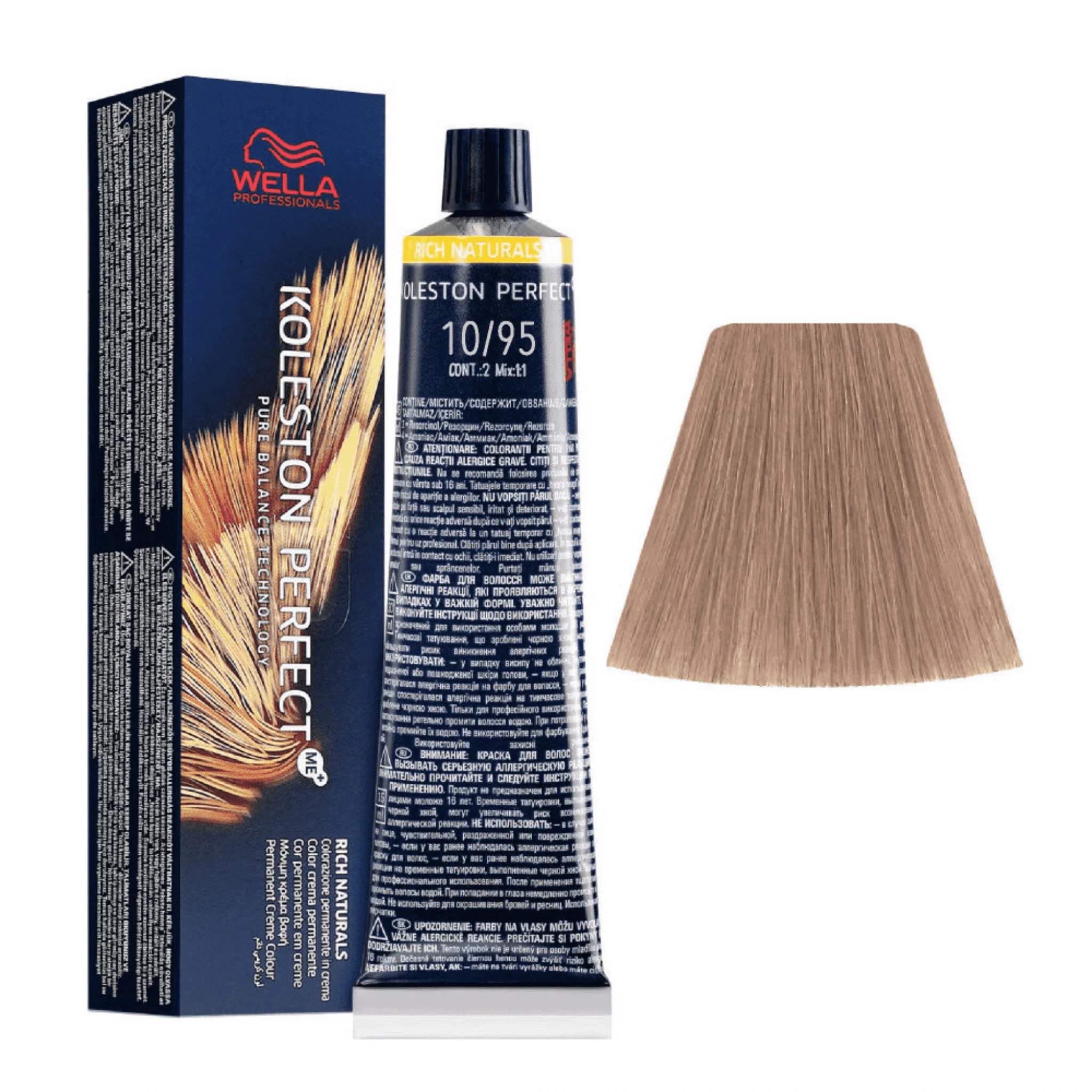 Wella Koleston - 10/95 Biondo Platino Cenere Mogano